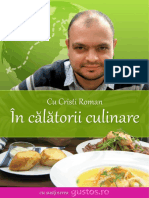 Cu Cristi Roman in Calatorii Culinare