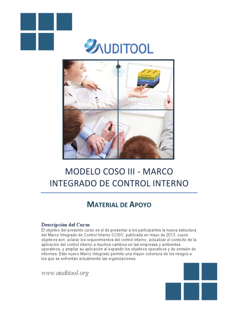 Control Interno COSO III | PDF | Sistema de control | Toma de decisiones