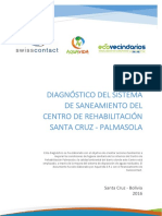 Diagnóstico Del Sistema de Saneamiento Del Centro de Rehabilitación Palmasola