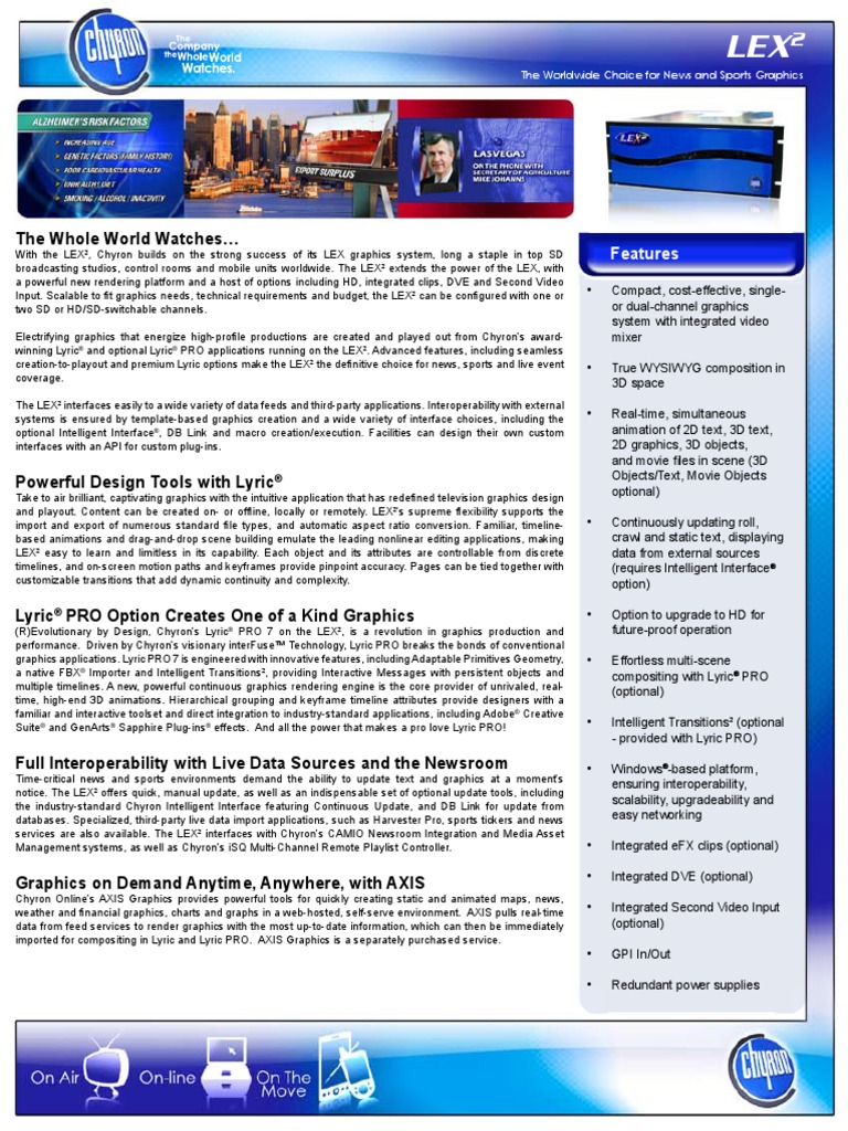 Chyron Lyric Pro Manual