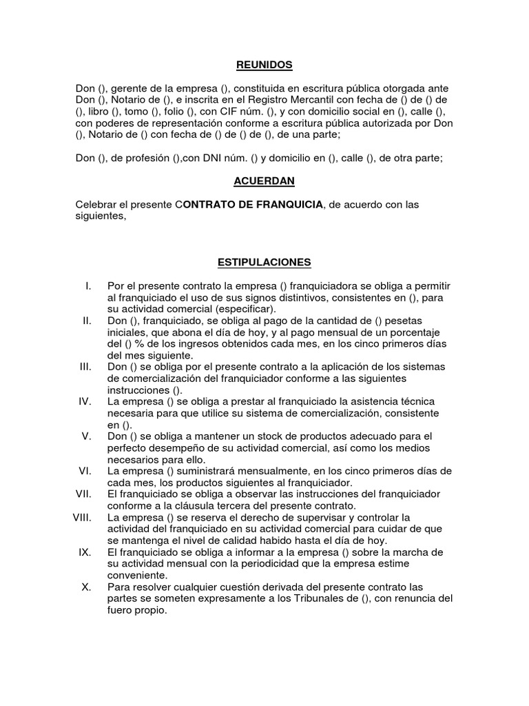 Modelo de CONTRATO DE FRANQUICIA.pdf