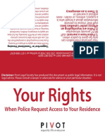 Tenants' Rights Card