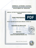 Manual de prácticas de riego a presión