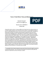 Measuring The Effects of Terms of Trade Reinsdorf