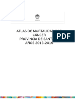 Atlas de Mortalidad Por Cáncer. Santa Fe. 2013-2015