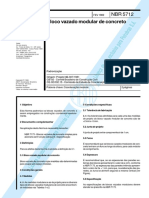 NBR 05712 - 1982 - Bloco Vazado Modular de Concreto PDF