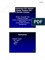 Endoscopic CST, Ramirez CST, Posterior CST: A Decision Analysis