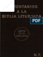 Varios Autores - Comentarios A La Biblia Liturgica (NT) PDF