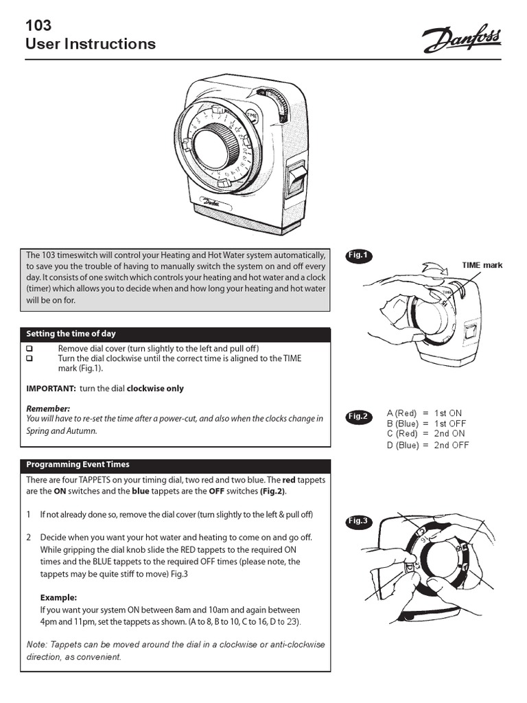 Danfoss 103 Easy User Guide Equipment Machines