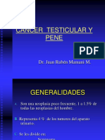 Cancer Testicular y Pene