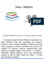 Resenha Crítica - Modelos - 2017