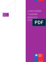 Cómo Diseñar y Elaborar Proyectos