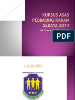 Kursus Asas Pebimbing Rakan Sebaya 2014