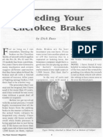 Bleeding Your Cherokee Brakes