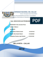 FISICA OPTICA Y MAGNETISMO Informe 9.- Fuerza Eletromagnetica