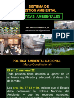 SGA Politicas Ambientales 