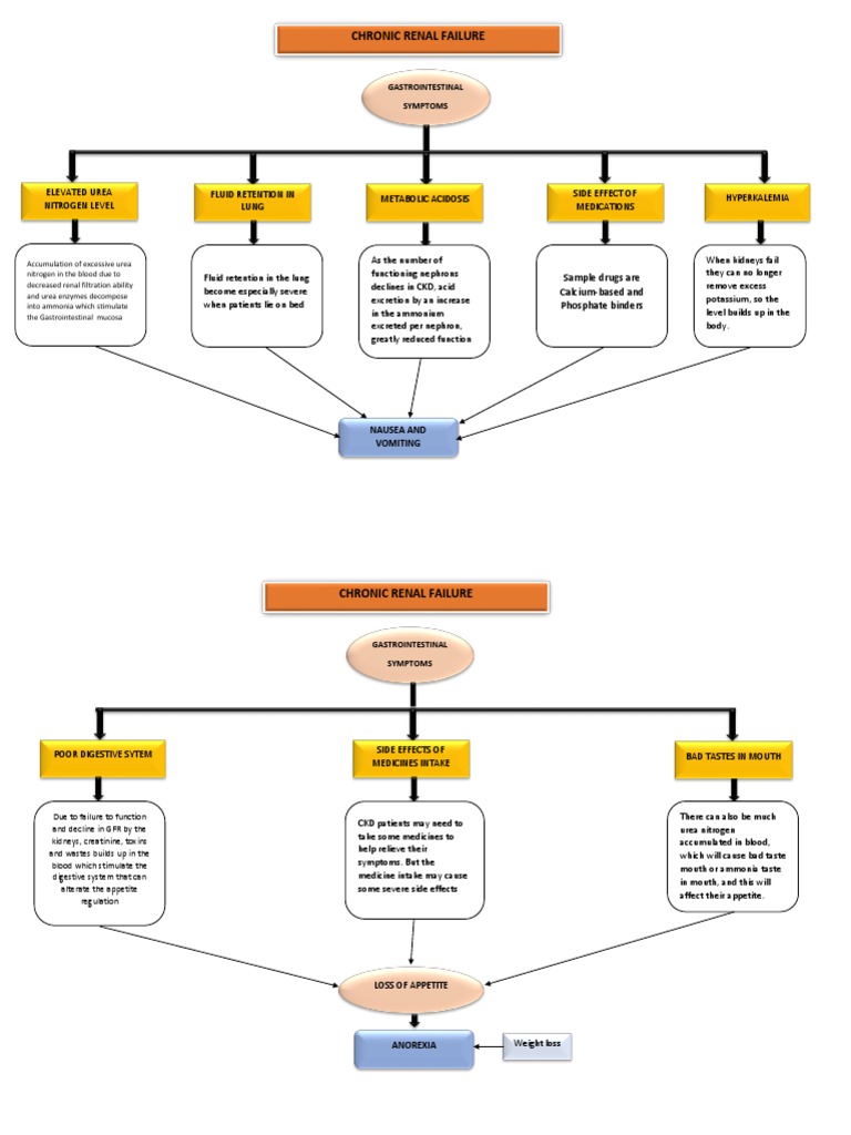 acute renal failure concept map Concept Map Of Ckd Gastrointestinal Symptoms Chronic Kidney acute renal failure concept map