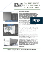 Nye Newsletter - August 2017