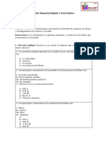 Prueba Semestral Quinto y Sexto Básico