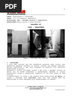 UNIPLAN_DTE_2°2017_ROTEIRO_02_CASA_ARQUITETO