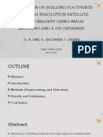 Delineation of Building Footprints From High Resolution Satellite Stereo Imagery Using Image Matching and A Gis Database