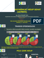 Sosialisasi GERMAS Temu Blogger Jawa Barat 2017