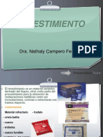 Revestimiento dental: propiedades y proceso