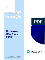 Ruteo Windows 2003 PDF