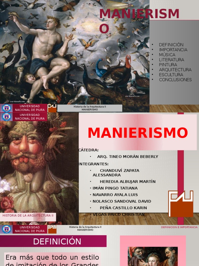 MANIERISMO | PDF | Pinturas | Renacimiento