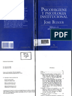 BLEGER-Cap 2 Psicología Institucional