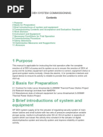 Deh System Commissioning
