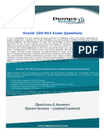 1Z0-053 Oracle Database Administration Exam Dumps