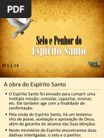 Selo e Penhor Do Espírito Santo