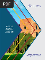 Lums Annual Report - 2015-16