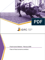 IDFC Fixed Income Presentation Feb 09