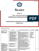 Silabus Kesehatan Masyarakat Kelas VI - Ok