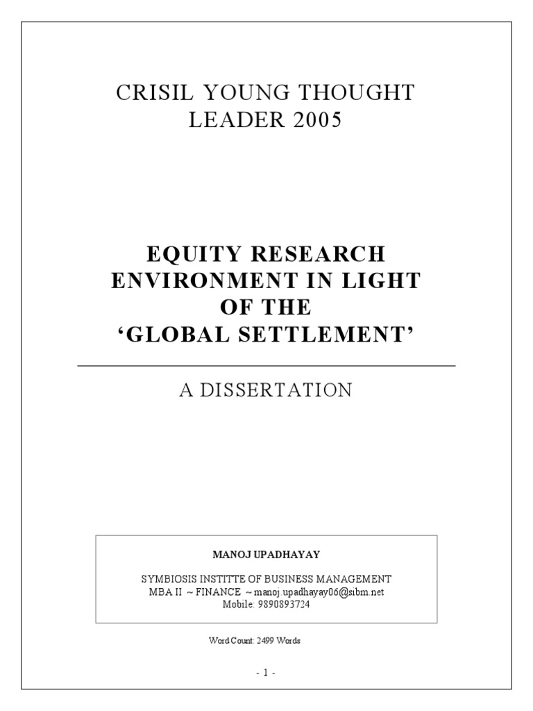 Investment banking epq picture