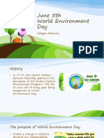 June 5th World Environment Day: Colegio Altamira