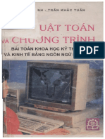 101 Thuật Toán Và Chương Trình (NXB Khoa Học Kỹ Thuật 1993) - Lê Văn Doanh, 271 Trang