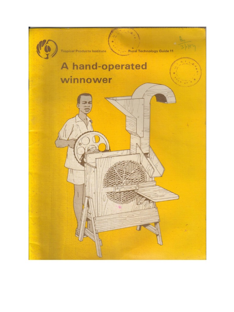 Hand Operated Winnower | PDF