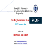 Ch2.Fourier Theory and Communication Signals