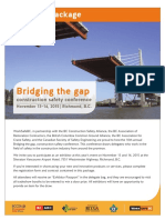 Bridging The Gap: Exhibitor Package