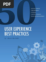 50 UX Best Practices PDF