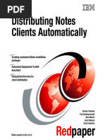 Distributing Notes Clients Automatically: Paper