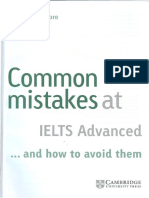 Common Mistakes at Ielts Advanced