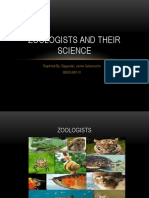 Zoologists and Their Science