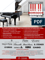 Acoustic Piano and Bench Price List May 2016