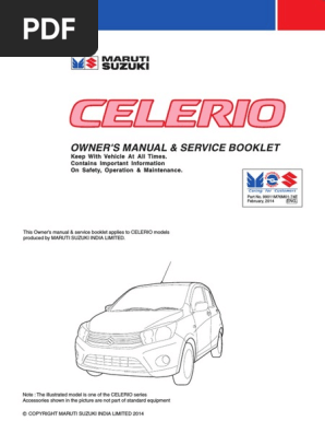 Maruti suzuki celerio service manual