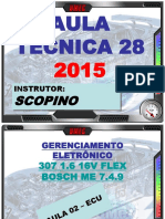 307 ME 7.4.9 - ECU do motor e sistema de gerenciamento eletrônico