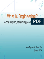 What Is Engineering?: A Challenging, Rewarding Potential Career